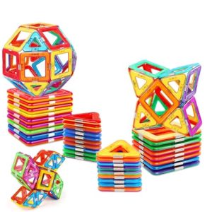 Magnetic Tiles Set for 3+ Year Old Boys & Girls | Educational STEM Building Blocks | Perfect Christmas & Birthday Gift |