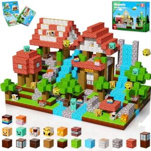 Magnetic Blocks 150PCS - Premium Magnetic Building Tiles for Kids - STEM Construction Toys for Ages 3+ - Engaging Outdoo